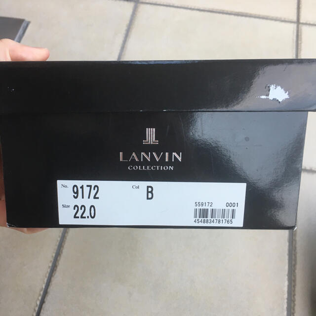 LANVIN COLLECTION(ランバンコレクション)の新品 未着 LANVIN COLLECTION インストームリボンパンプス レディースの靴/シューズ(ハイヒール/パンプス)の商品写真