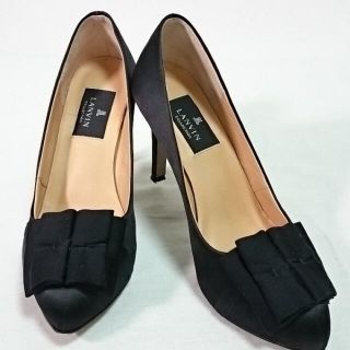 ランバンコレクション(LANVIN COLLECTION)の新品 未着 LANVIN COLLECTION インストームリボンパンプス(ハイヒール/パンプス)