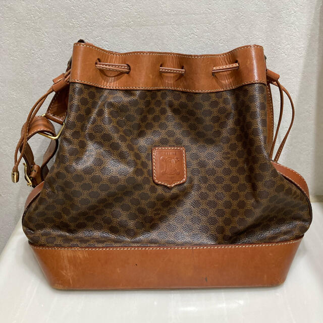 CELINE マカダム ショルダーバッグ  トリオンフ セリーヌ