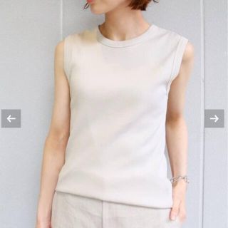 ドゥーズィエムクラス(DEUXIEME CLASSE)のDeuxieme Classe sleeveless プルオーバー(カットソー(半袖/袖なし))