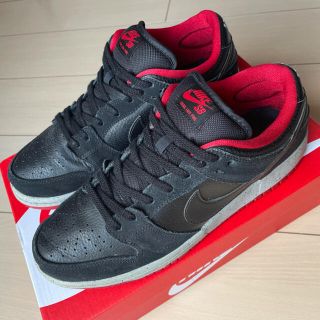 ナイキ(NIKE)のDUNK LOW PRO SB "BLACK CEMENT"(スニーカー)