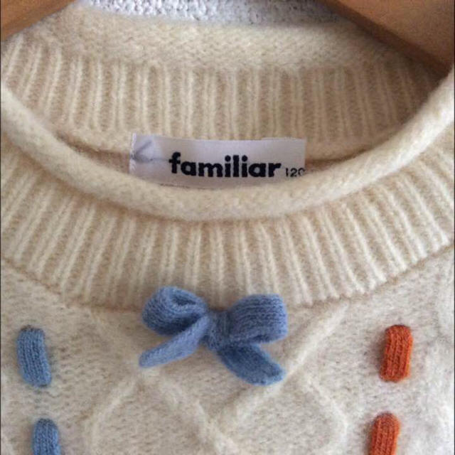 familiar(ファミリア)のFAMILIA ✴︎ セーター キッズ/ベビー/マタニティのキッズ服女の子用(90cm~)(ニット)の商品写真