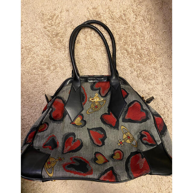 欲しいの Vivienne Westwoodハート柄バッグ Vivienne - Westwood ハンドバッグ 欲しいの Vivienne Westwoodハート柄バッグ Vivienne - Westwood ハンドバッグ