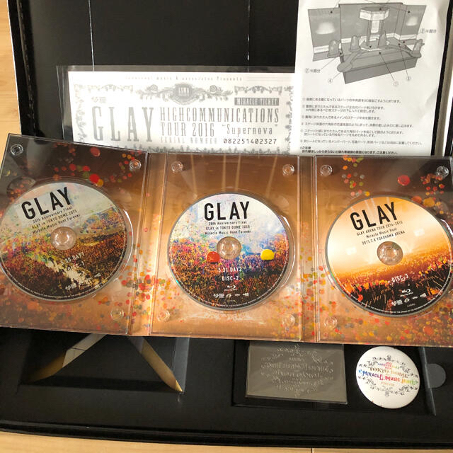 GLAY Blu-ray プレミアム ボックス 東京ドーム 20周年  エンタメ/ホビーのタレントグッズ(ミュージシャン)の商品写真