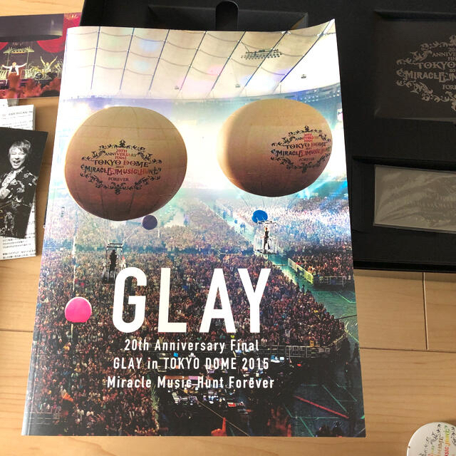 GLAY Blu-ray プレミアム ボックス 東京ドーム 20周年  エンタメ/ホビーのタレントグッズ(ミュージシャン)の商品写真