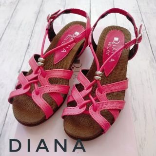 ダイアナ(DIANA)の★ DIANA ★ ダイアナ ★22.5★ミュールサンダル★ ほぼ新品★(ミュール)