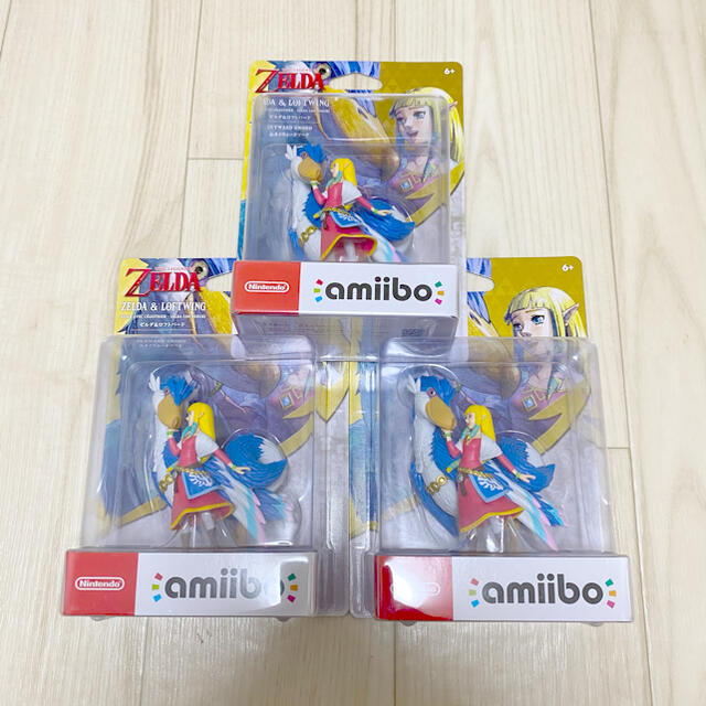 amiiboamiibo アミーボ ゼルダ&ロフトバード スカイウォードソード 3個セット