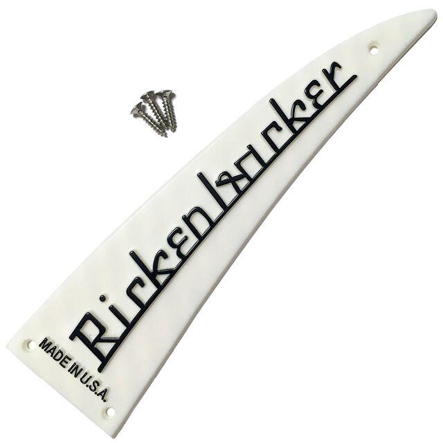 リッケンバッカー 「エンボス」 ネームプレート　ホワイト 楽器のギター(エレキギター)の商品写真