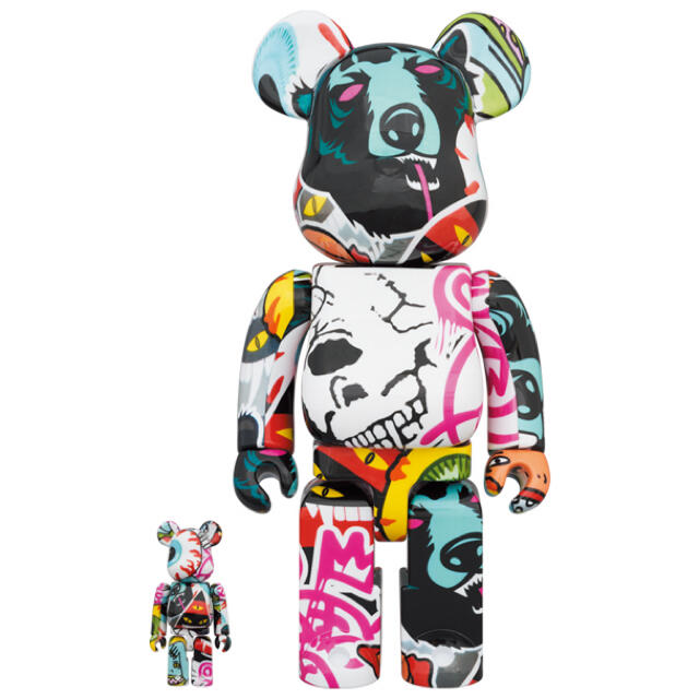 MEDICOM TOY(メディコムトイ)のBE@RBRICK MISHKA 2020 100％ & 400％ エンタメ/ホビーのフィギュア(その他)の商品写真