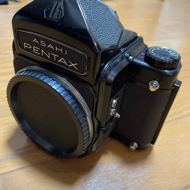 アサヒ(アサヒ)のハタケニ様専用レトロカメラ祭⑥ASAHI PENTAX 6x7 スマホ/家電/カメラのカメラ(フィルムカメラ)の商品写真