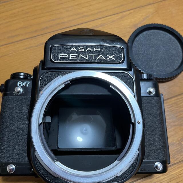 アサヒ(アサヒ)のハタケニ様専用レトロカメラ祭⑥ASAHI PENTAX 6x7 スマホ/家電/カメラのカメラ(フィルムカメラ)の商品写真