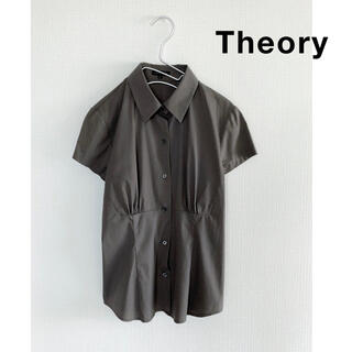 セオリー(theory)の211707 半袖シャツ　ブラウス　フォーマル　おでかけ　オフィスにも♪(シャツ/ブラウス(半袖/袖なし))