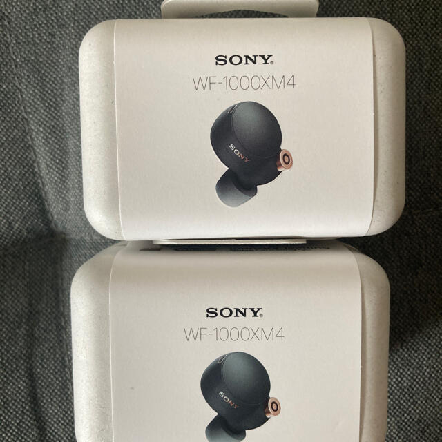 日本産】 ソニー WF-1000XM4 SONY - SONY ブラック 2台 ワイヤレス