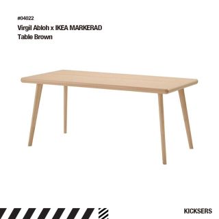 イケア(IKEA)のVirgil Abloh×IKEA テーブル　OFF WHITE ヴァージル(ダイニングテーブル)