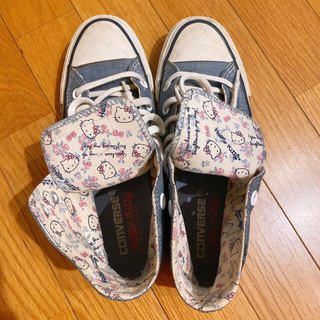 コンバース(CONVERSE)のコンバース  ハローキティ  初コラボ商品  2013年(スニーカー)