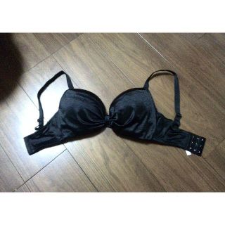 fran de lingerieブラ ブラック G65(ブラ)