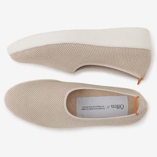 イエナ(IENA)のOffen plain pattern / BEIGE 37(スリッポン/モカシン)