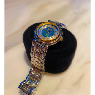 オメガ(OMEGA)のブラックオパール　ダイヤモンド　ヴィンテージ時計(腕時計)
