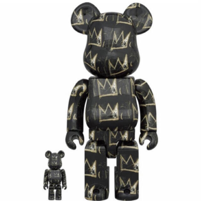 MEDICOM TOY(メディコムトイ)のBE@RBRICK JEAN-MICHEL BASQUIAT #8 400％ エンタメ/ホビーのおもちゃ/ぬいぐるみ(キャラクターグッズ)の商品写真