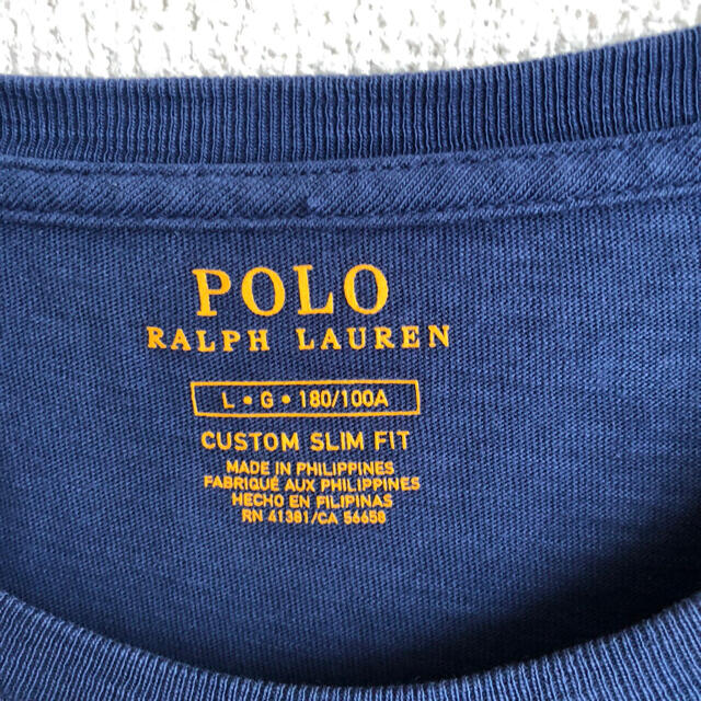 POLO RALPH LAUREN(ポロラルフローレン)のPOLO  RALPHLAUREN アンカー　プリント　半袖　Tシャツ　マリン メンズのトップス(Tシャツ/カットソー(半袖/袖なし))の商品写真