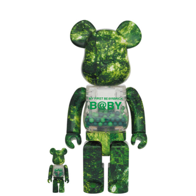 MY FIRST BE@RBRICK B@BY  green 100 400400%