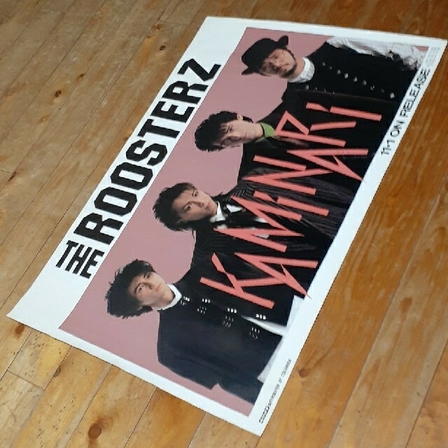 THE ROOSTERZ ザ・ルースターズ「KAMiNARi」ポスター超激レア