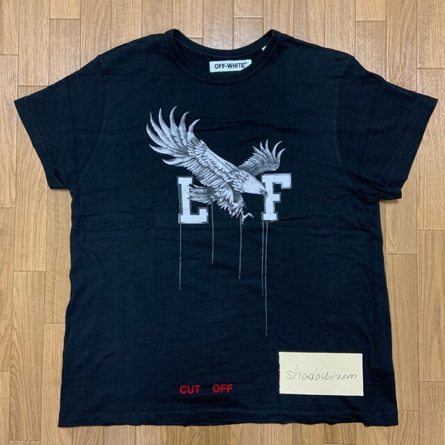 OFF-WHITE - Off-white イーグル Tシャツ Lサイズ オフホワイト dunkの