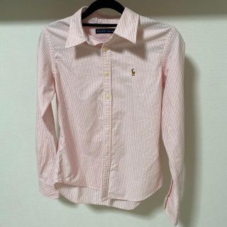 ラルフローレン(Ralph Lauren)のラルフローレン　ストライプシャツ　ピンク(シャツ/ブラウス(長袖/七分))