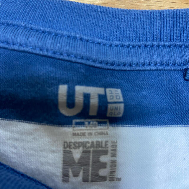 UNIQLO(ユニクロ)の（maple様専用）ユニクロ　半袖Tシャツ　140㎝　２枚 キッズ/ベビー/マタニティのキッズ服男の子用(90cm~)(Tシャツ/カットソー)の商品写真