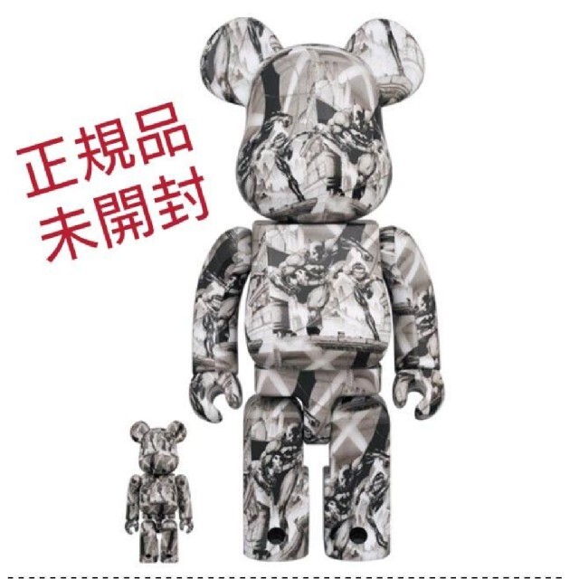 MEDICOM TOY(メディコムトイ)のBE@RBRICK BATMAN HUSH (Pencil Art Ver.) エンタメ/ホビーのフィギュア(その他)の商品写真