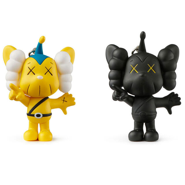 MEDICOM TOY(メディコムトイ)のkaws tokyo first キーホルダー　2点セット エンタメ/ホビーのおもちゃ/ぬいぐるみ(キャラクターグッズ)の商品写真