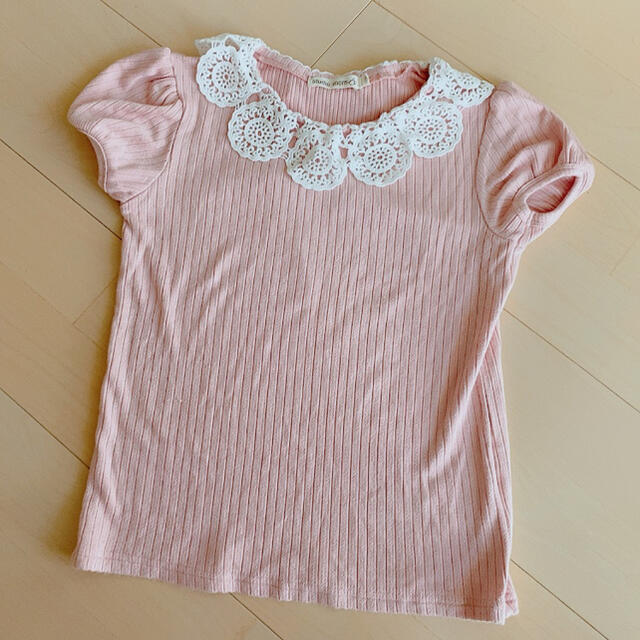 トップス130 studio Mom キッズ/ベビー/マタニティのキッズ服女の子用(90cm~)(Tシャツ/カットソー)の商品写真