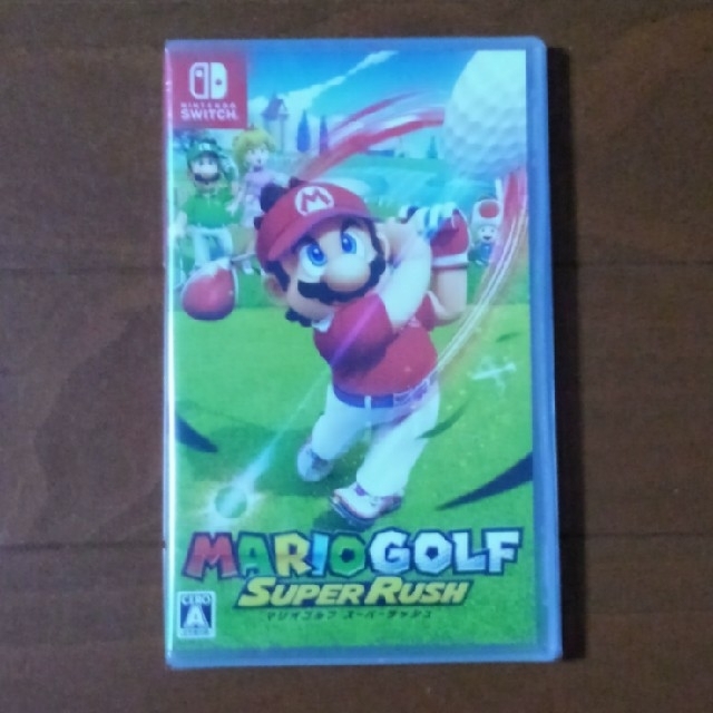 NintendoSwitchソフト　マリオゴルフ　スーパーラッシュ