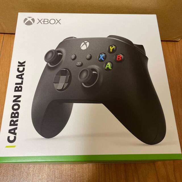 xbox 純正コントローラー　カーボンブラック