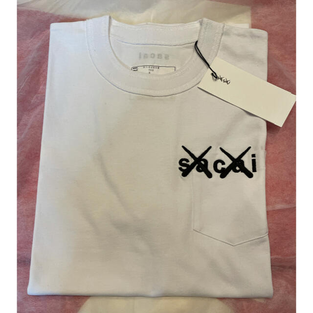 sacai(サカイ)のサイズ 3 sacai x KAWS / Embroidery T-Shirt メンズのトップス(Tシャツ/カットソー(半袖/袖なし))の商品写真