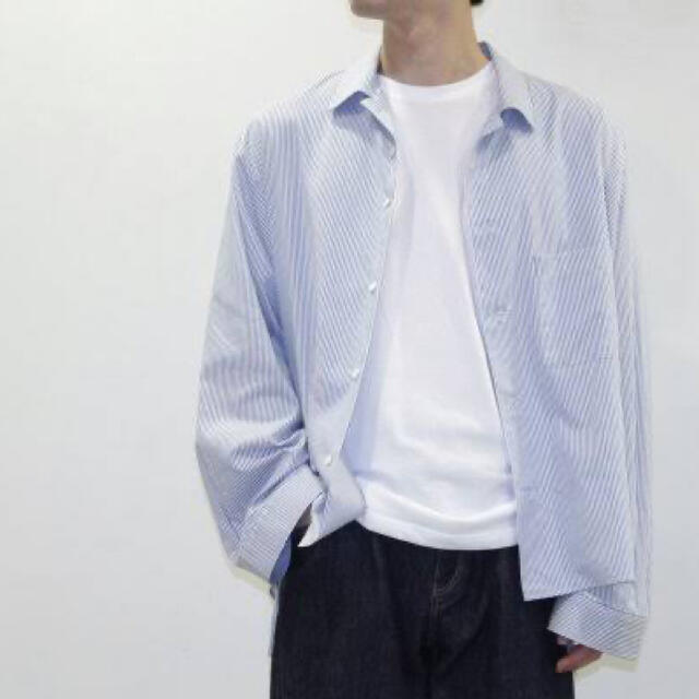 namacheko 19aw meke shirts シャツ　ストライプ