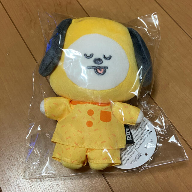 防弾少年団(BTS)(ボウダンショウネンダン)のBTS BT21 ハッピーバック chimmy チミー　ぬいぐるみ エンタメ/ホビーのタレントグッズ(アイドルグッズ)の商品写真