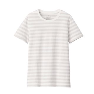 ムジルシリョウヒン(MUJI (無印良品))の新品 無印良品 Ｔシャツ ボーダー 半袖(Tシャツ(半袖/袖なし))