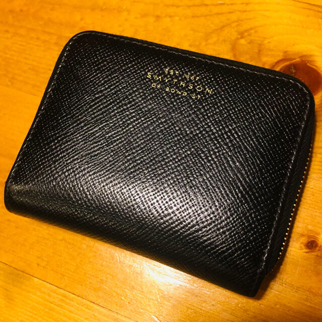 Smythson - 【美品】スマイソン パナマ ジップウォレット コインケース ...