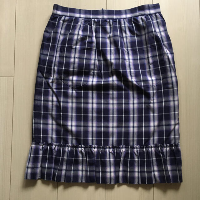 La TOTALITE(ラトータリテ)のLa Totalite タータンチェック スカート 2ポケット 38 レディースのスカート(ひざ丈スカート)の商品写真