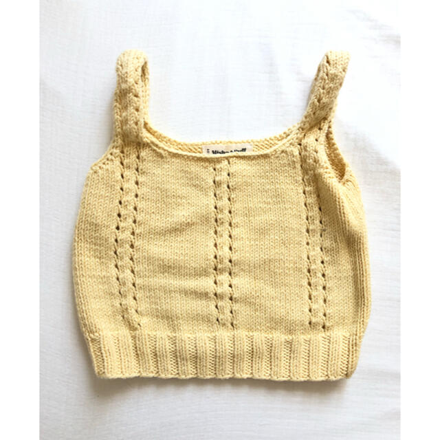 Caramel baby&child (キャラメルベビー&チャイルド)のmisha&puff トップス 4-5y ミーシャアンドパフ タンクトップ キッズ/ベビー/マタニティのキッズ服女の子用(90cm~)(その他)の商品写真