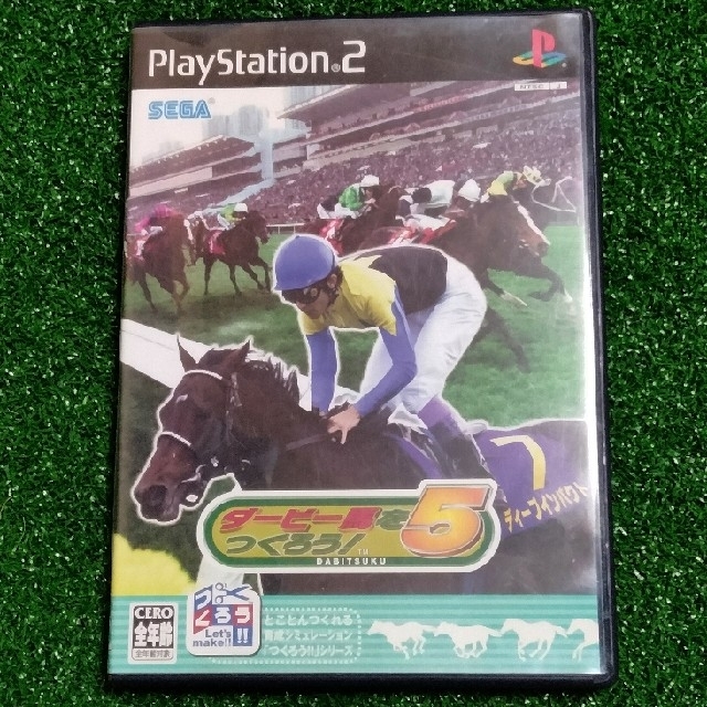 PlayStation2(プレイステーション2)のPS2ソフト『ダービー馬をつくろう５』#難あり#送料込み#セガ/SEGA エンタメ/ホビーのゲームソフト/ゲーム機本体(家庭用ゲームソフト)の商品写真