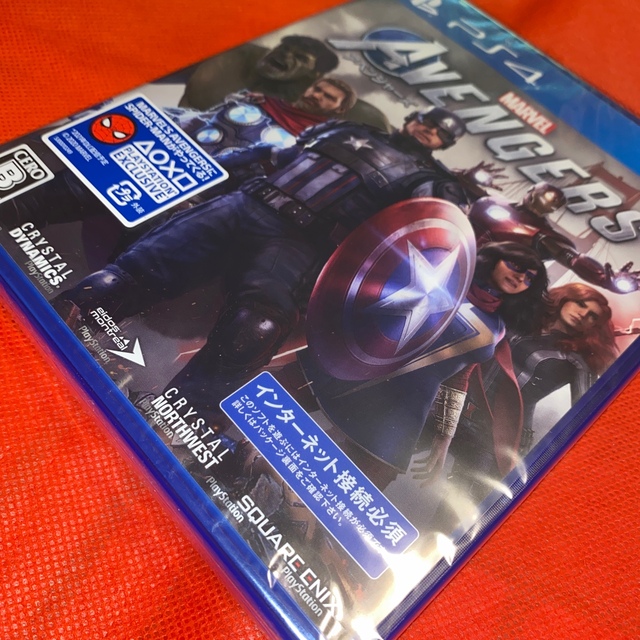 MARVEL(マーベル)のMarvel’s Avengers（アベンジャーズ） PS4 エンタメ/ホビーのゲームソフト/ゲーム機本体(家庭用ゲームソフト)の商品写真