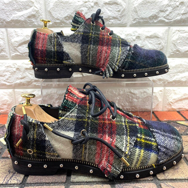 送料無料・名入れ彫刻 【未使用】LOEWE ロエベ ドレスシューズ