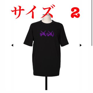 サカイ(sacai)のsacai kaws flock print t-shirt 2(Tシャツ/カットソー(半袖/袖なし))