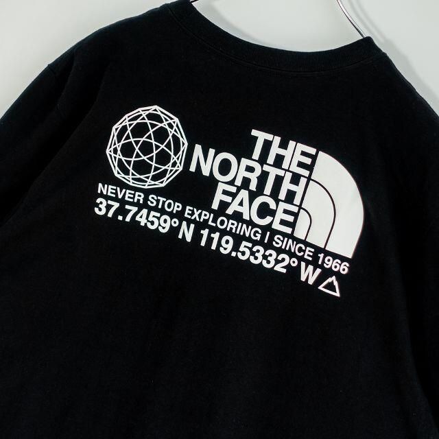 THE NORTH FACE(ザノースフェイス)の欧州限定◆21SS◆ザ ノースフェイス　座標Tシャツ黒　UK M 日本M相当 メンズのトップス(Tシャツ/カットソー(半袖/袖なし))の商品写真