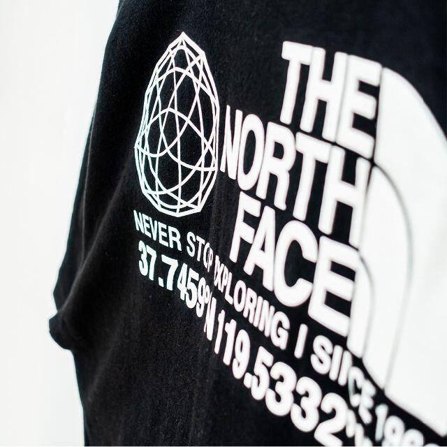 THE NORTH FACE(ザノースフェイス)の欧州限定◆21SS◆ザ ノースフェイス　座標Tシャツ黒　UK M 日本M相当 メンズのトップス(Tシャツ/カットソー(半袖/袖なし))の商品写真