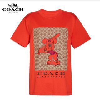 コーチ(COACH)の【DISNEY X COACH☆日本限定】完売品新品Tシャツ。ミッキー(Tシャツ(半袖/袖なし))