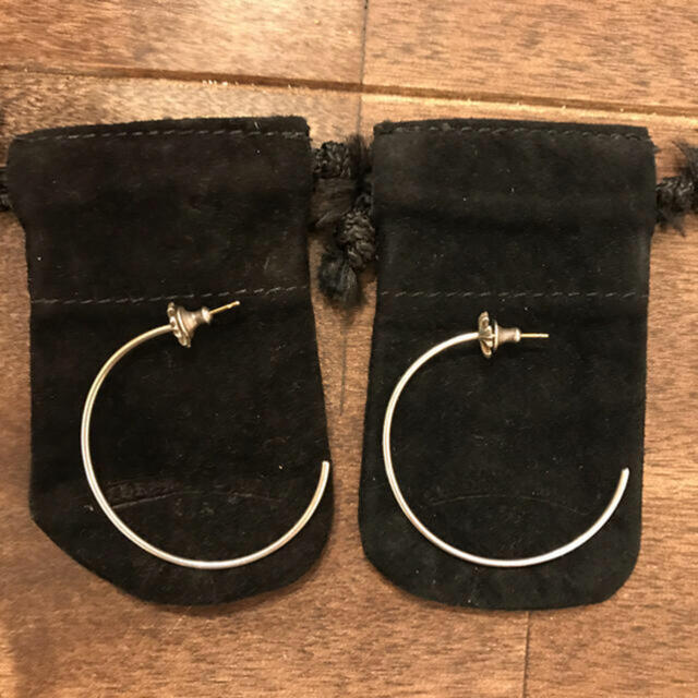GINGER掲載商品】 クロムハーツフープピアス ピアス(両耳用