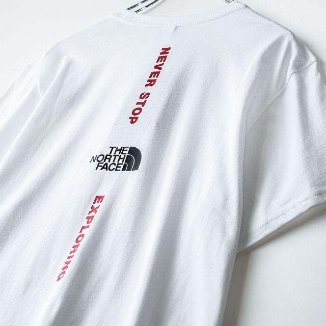 THE NORTH FACE(ザノースフェイス)の欧州限定◆ザ ノースフェイス バーティカルTシャツ　UK M 日本M相当 メンズのトップス(Tシャツ/カットソー(半袖/袖なし))の商品写真